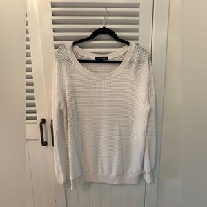 Gibsonlook open knit sweater